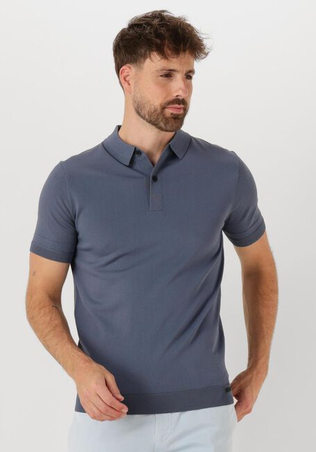 GENTI Polo POLO BUTTON SS K2046-1260 en gris - large