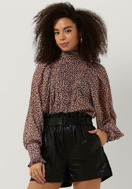 Zwarte CO'COUTURE  NADIA PLEAT BLOUSE - large