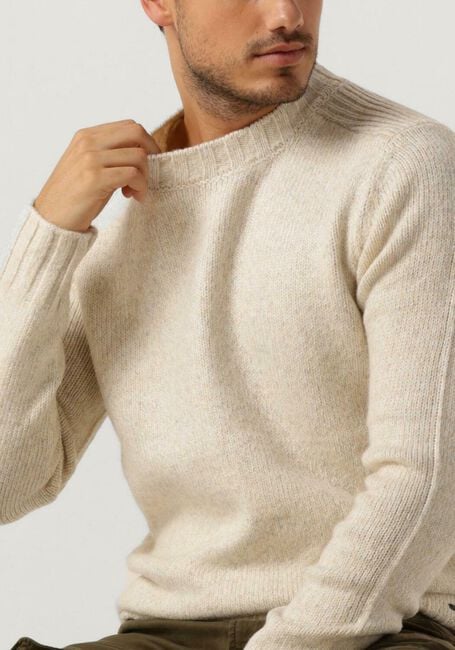 Witte DSTREZZED Trui PER CREW NECK - large