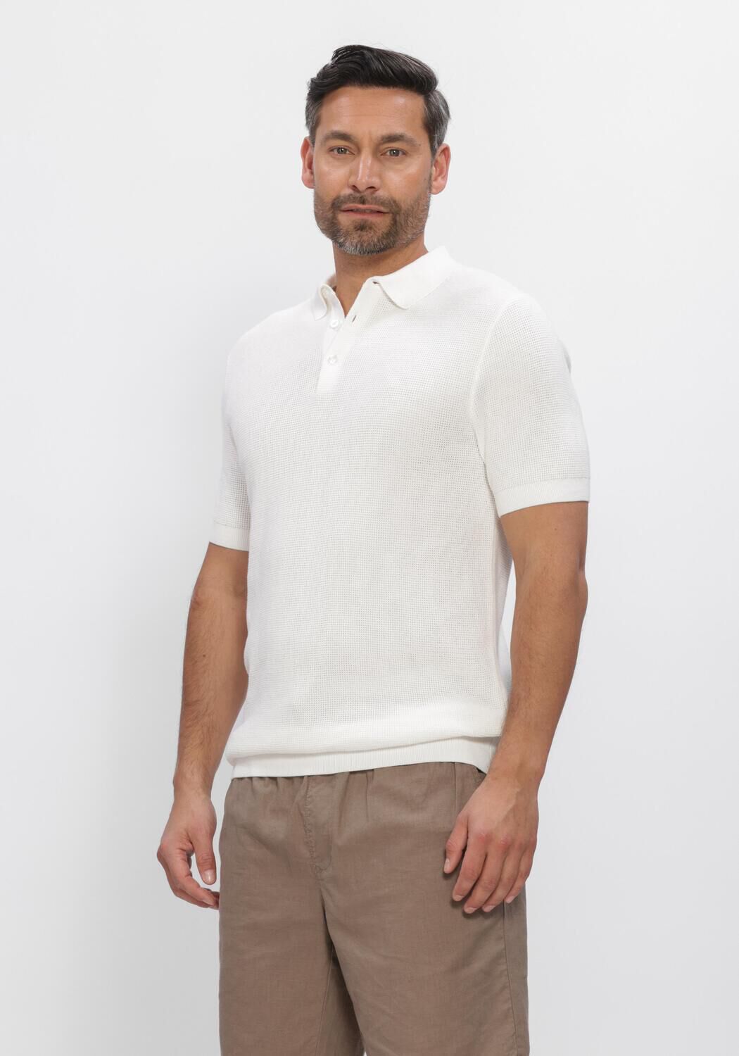 SAINT STEVE T-shirt SIETSE en blanc - large