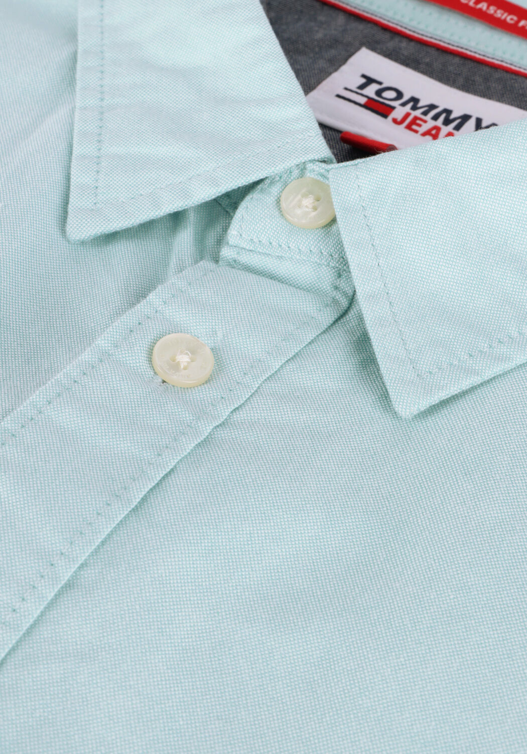 TOMMY JEANS Chemise d&eacute;contract&eacute; TJM CLASSIC OXFORD SHIRT Bleu clair - large