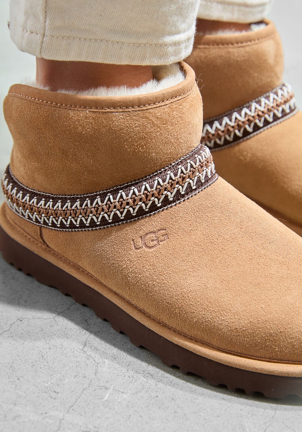 Ugg classic mini cognac discount