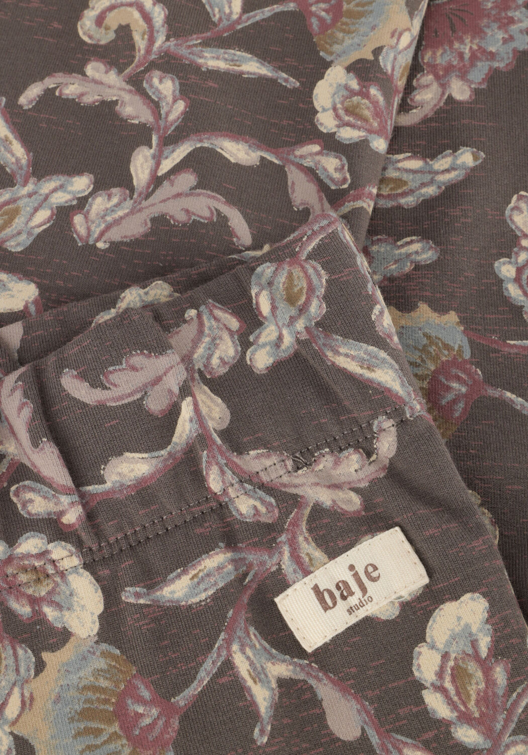 Grijze BAJE STUDIO Flared broek LIZZY - large