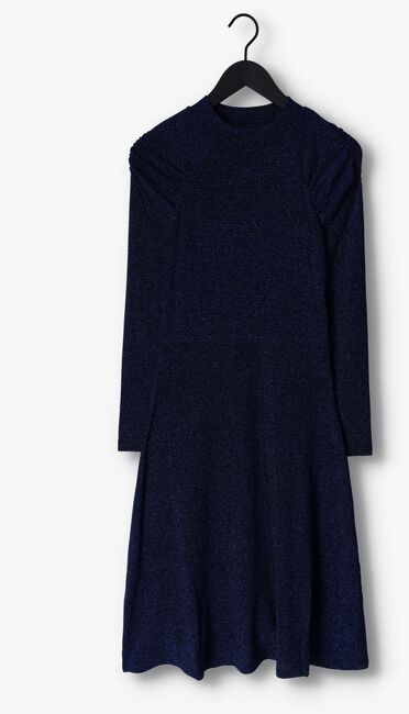 Donkerblauwe LOLLYS LAUNDRY Midi jurk ROSIE DRESS - large