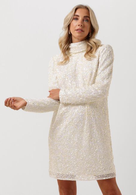 NOTES DU NORD Mini robe FIA DRESS Crème - large