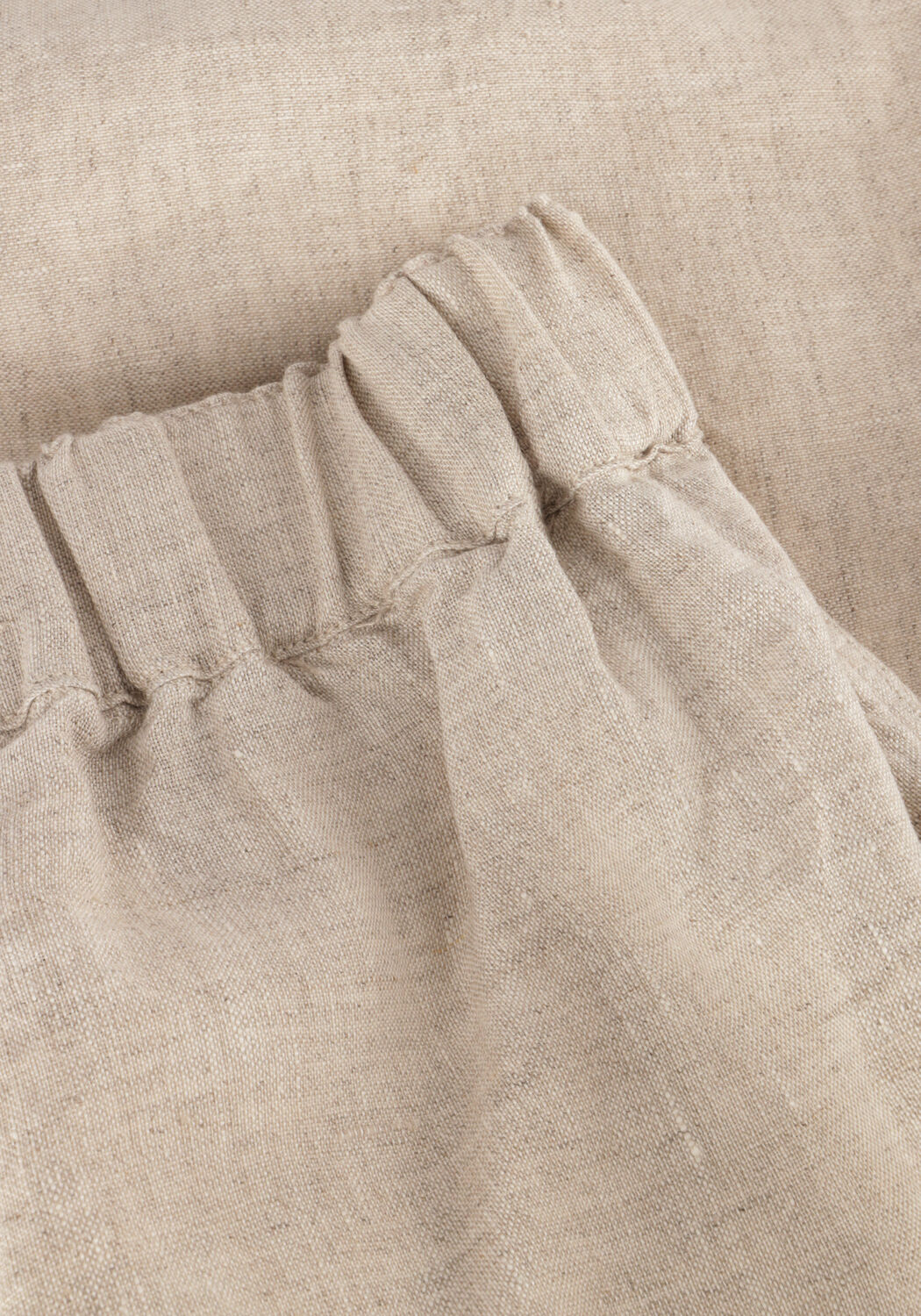 VANILIA LINEN SHORT Pantalons Sable - large