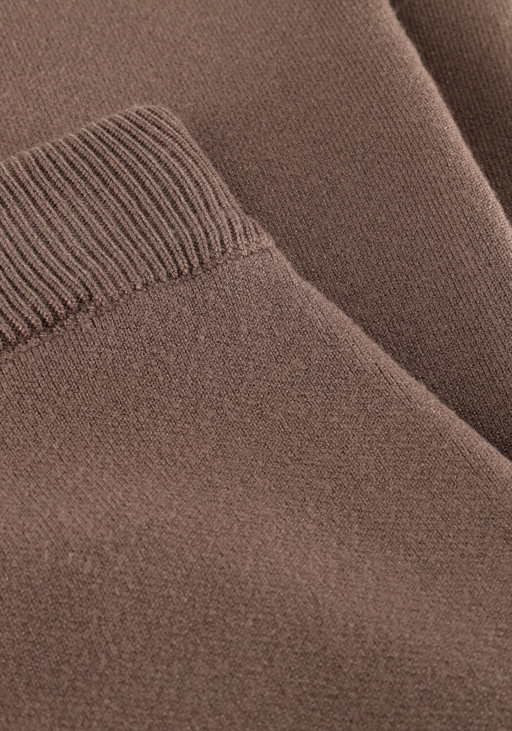 Taupe OBJECT Maxirok OBJREYNARD HW KNIT SKIRT - large