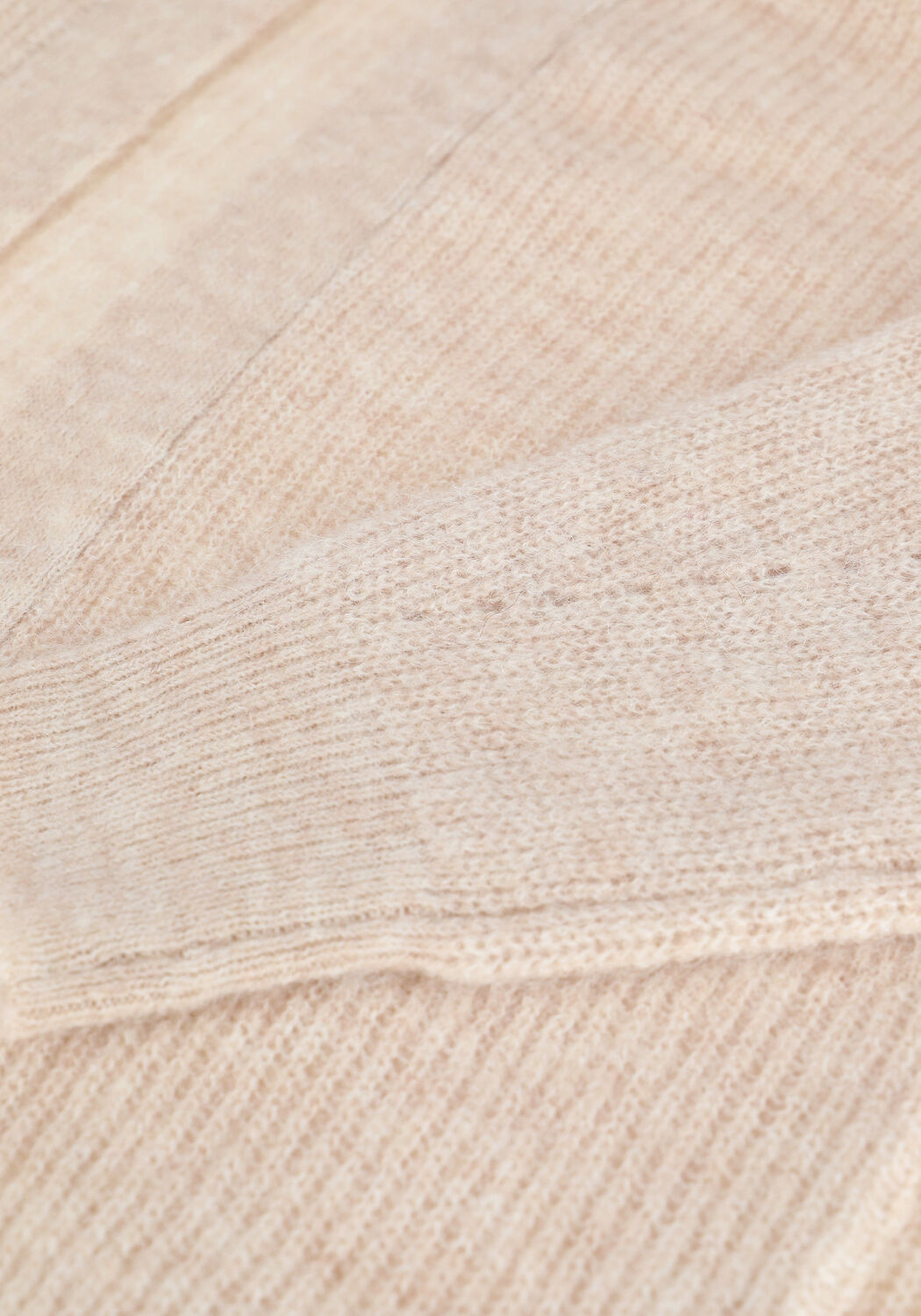 SELECTED WOMEN Gilet SLFLULU LS KNIT LONG CARDIGAN en beige - large