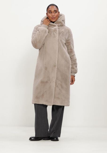 MOSCOW Manteau en fausse fourrure 08-08-NADJANA-4 en beige - large