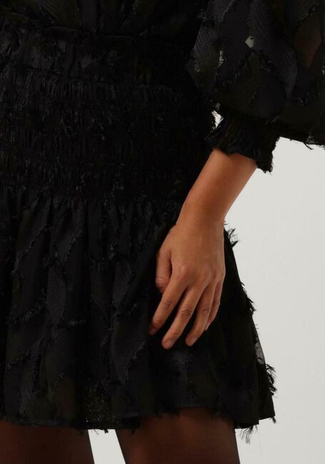 Zwarte STUDIO AMAYA Minirok BLOSSOM - large