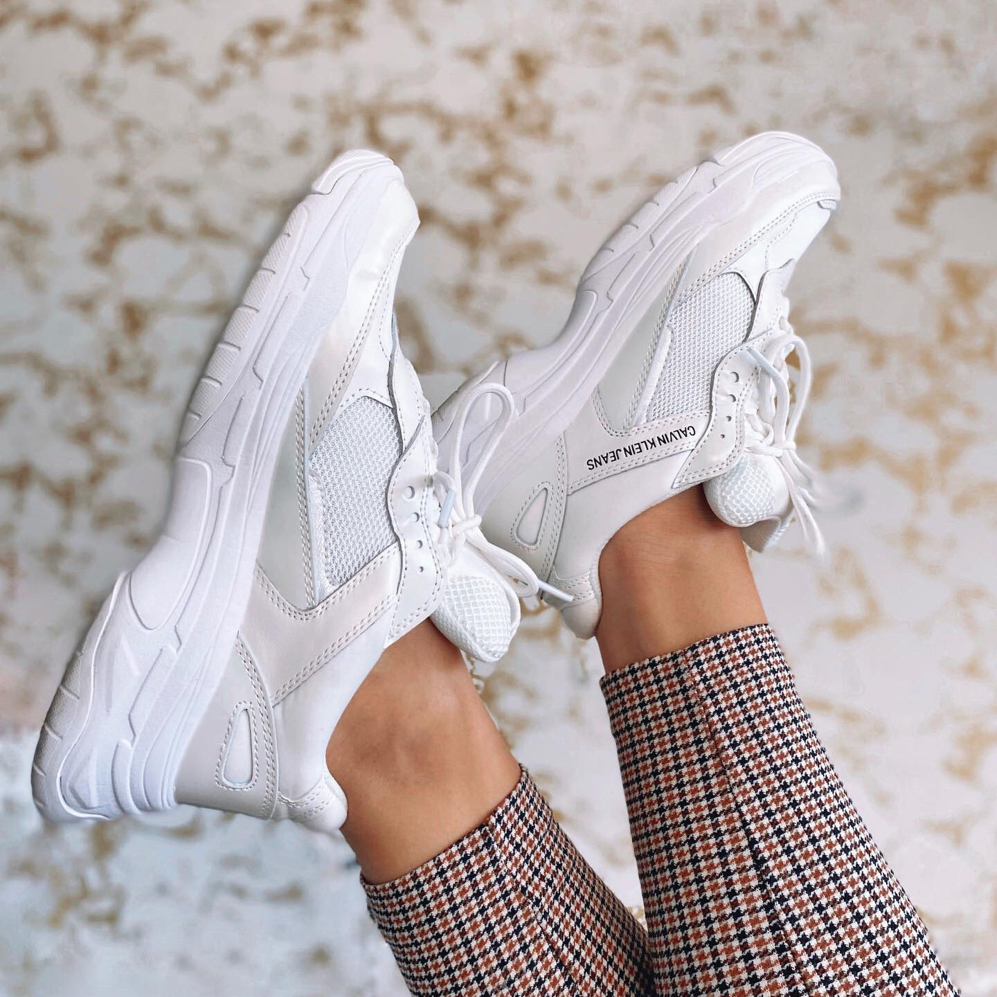 Witte CALVIN KLEIN Lage sneakers MAYA Omoda