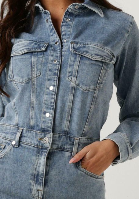 7 FOR ALL MANKIND Combinaison LUXE JUMPSUIT MORNING SKY Bleu clair - large