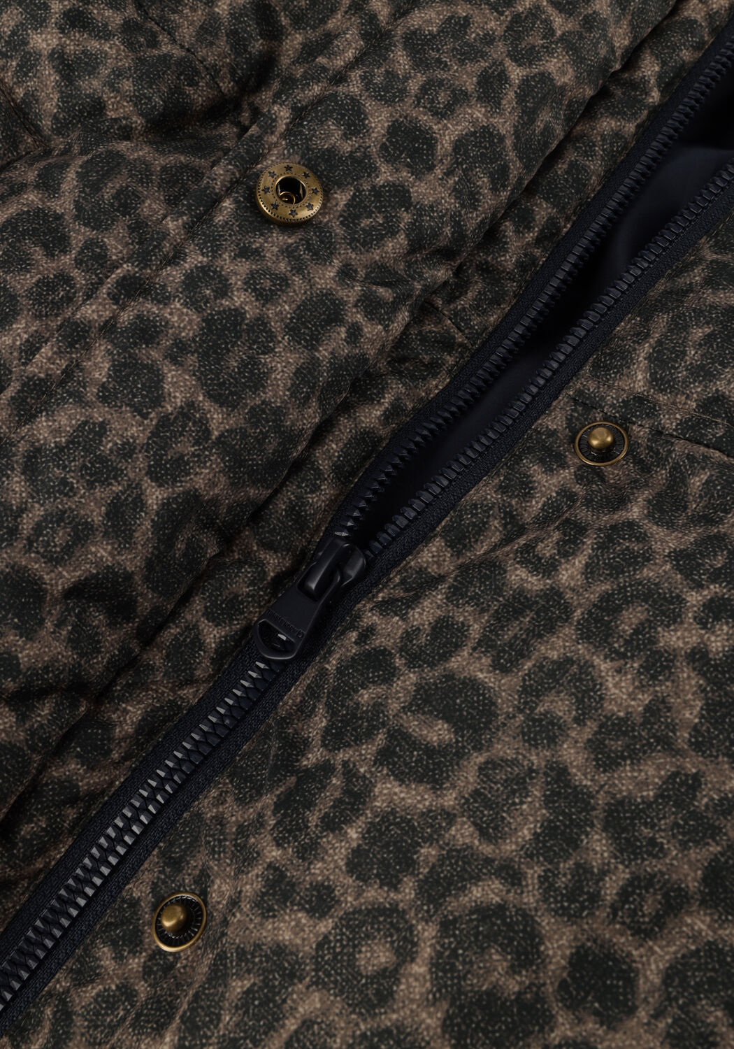 Bruine TUMBLE 'N DRY Gewatteerde jas CARIBOU - large