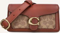 Cognac COACH Schoudertas TABBY 20 - medium