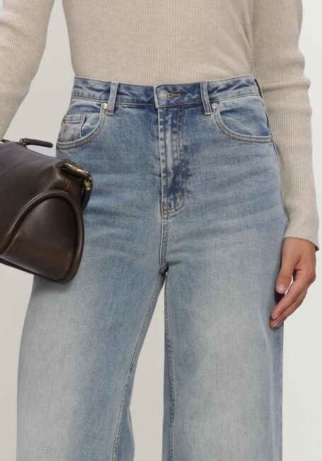 Blauwe JANICE Wide jeans JEANS DAMES WIDE LEG HIGH RISE STRETCH MASON - large