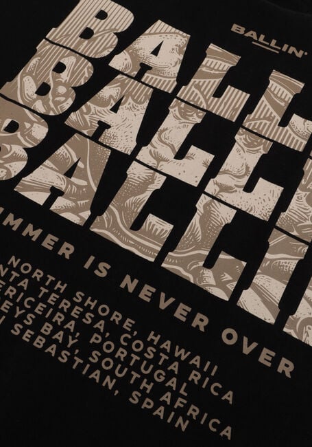 Zwarte BALLIN T-shirt 017127 - large