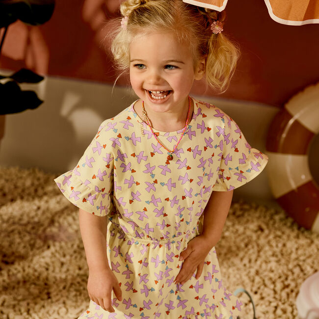 Z8 Mini robe LEYA en jaune - large