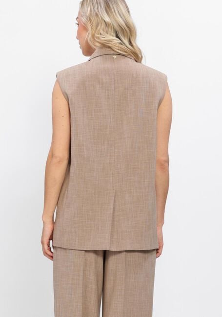Beige LIU JO Blazer GILET TS NAVETTA - large