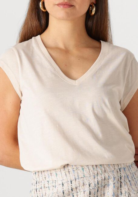 Gebroken wit CC HEART T-shirt BASIC V-NECK T-SHIRT - large