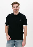 FRED PERRY TIPPING TEXTURE KNITTED SHIRT - medium