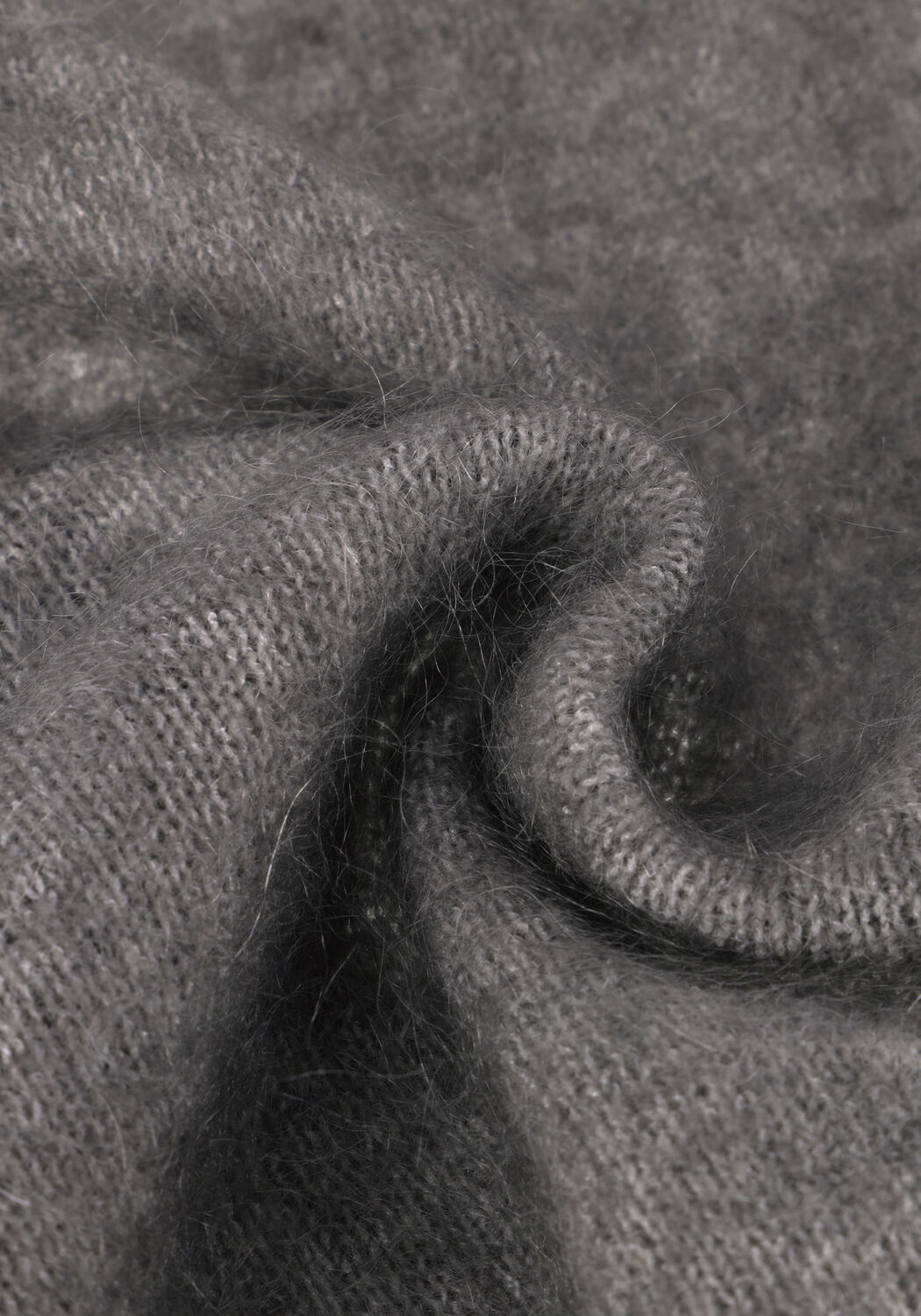 SECOND FEMALE Gilet BROOK KNIT WRAP CARDIGAN Gris clair - large