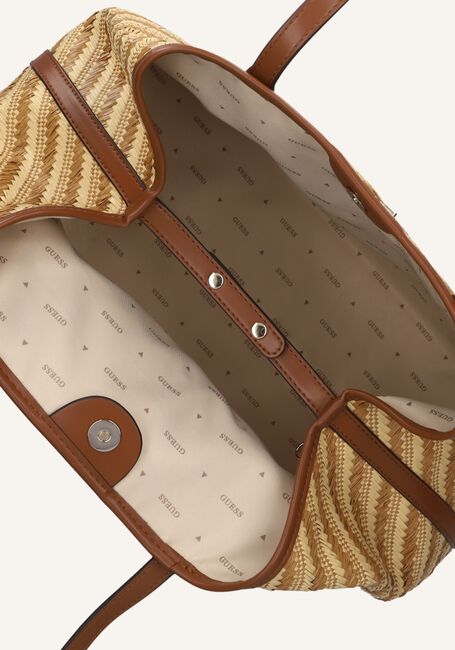 Bruine GUESS Schoudertas VIKKY II LARGE 2 IN 1 TOTE Bruine GUESS Schoudertas VIKKY II LARGE 2 IN 1 TOTE - large