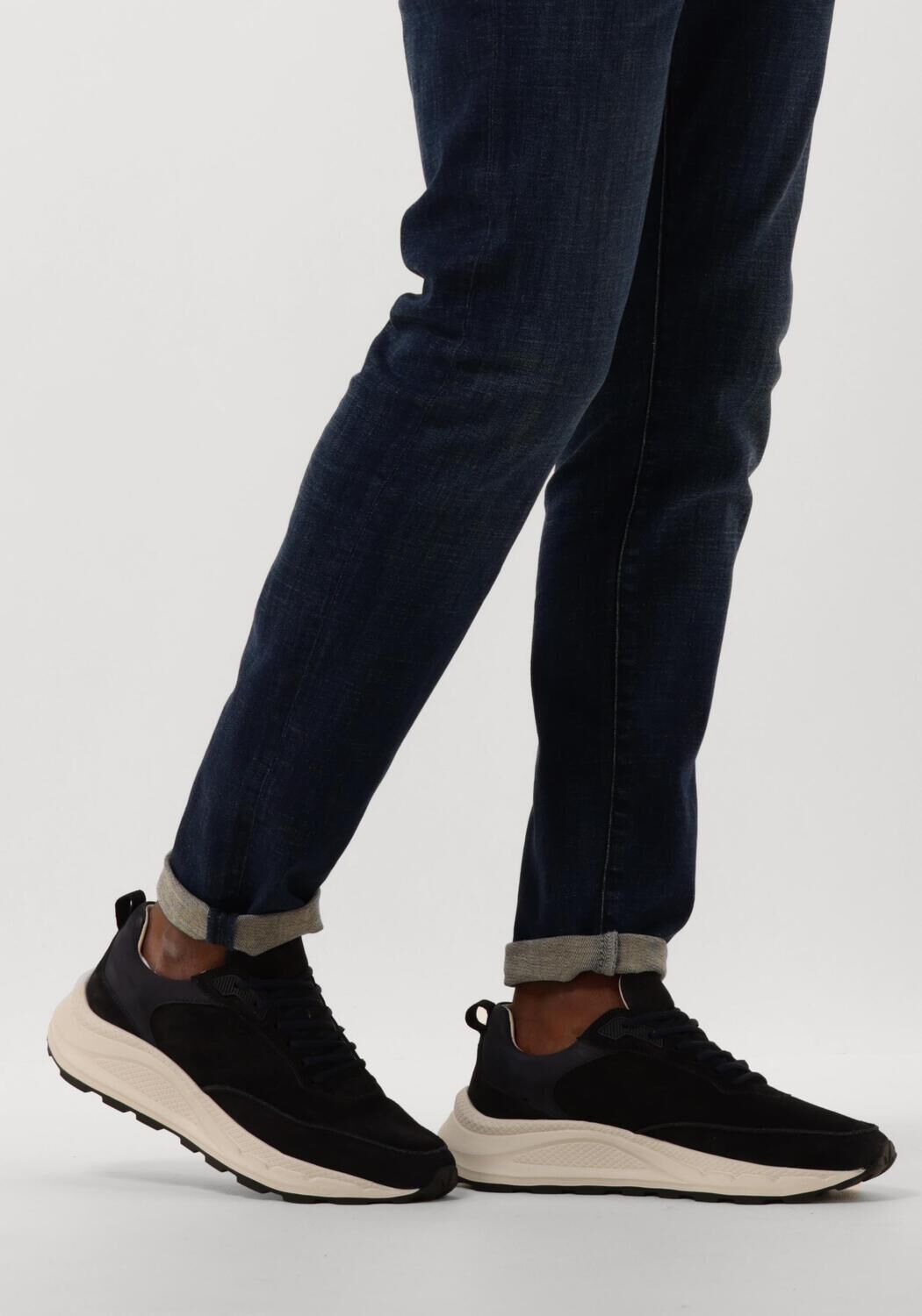 NUBIKK Baskets basses OBERON REESE en bleu - large