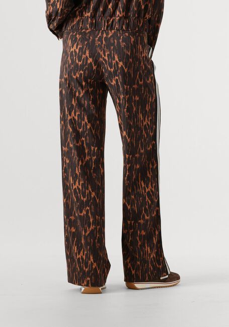 Bruine STUDIO ANNELOES Wijde broek TRAINER ANIMAL TAPE TROUSERS - large