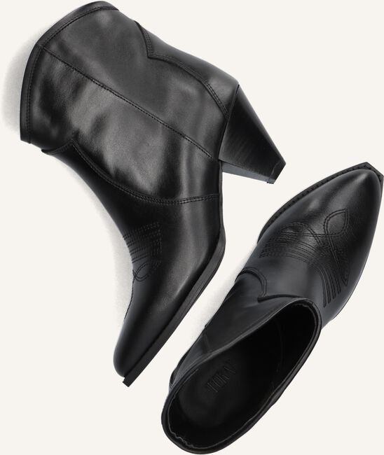 Zwarte TORAL Enkellaarsjes CREAM Zwarte TORAL Enkellaarsjes CREAM - large