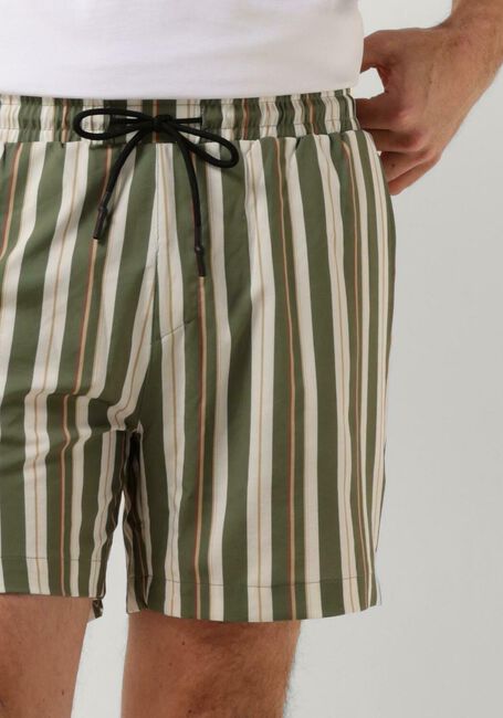 ANERKJENDT Shorts de bain AKSHARK AOP SWIMSHORTS Olive - large