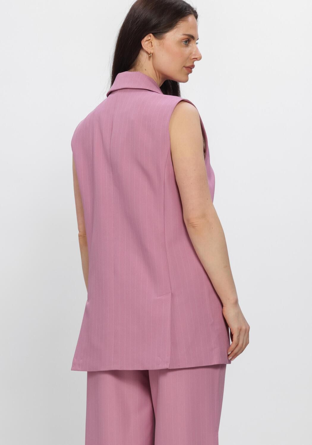 Roze Y.A.S. Gilet YASTUMLA SL WAISTCOAT - large