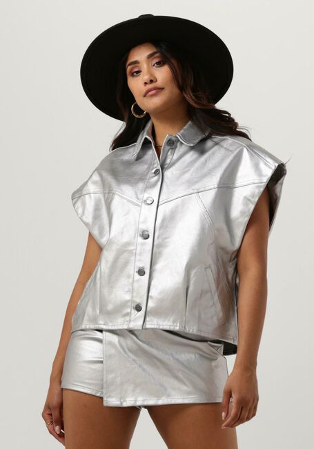 REFINED DEPARTMENT Gilet DENA en argent - large