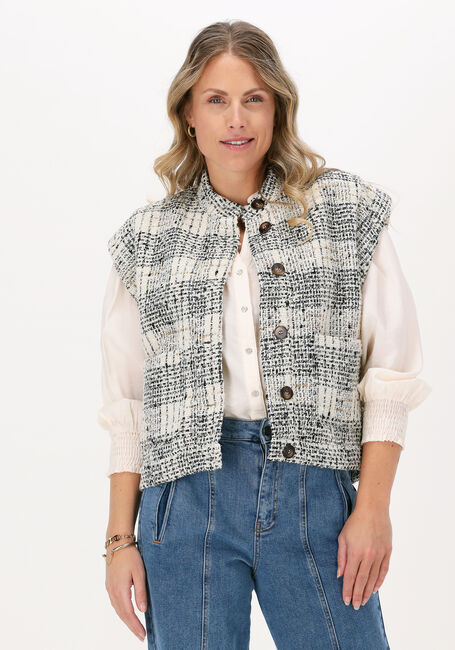 Zwarte CO'COUTURE Gilet GAIA BOUVLE VEST - large