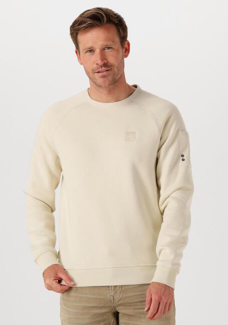 Ecru PME LEGEND Sweater SOFT FLEECE SWEAT - large