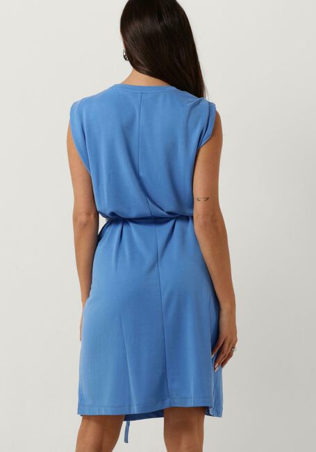 Blauwe MSCH COPENHAGEN Midi jurk MSCHJUNIPER LYNETTE SL DRESS - large