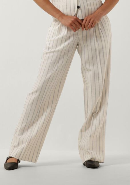 SECOND FEMALE Pantalon ESANA TROUSERS en blanc - large