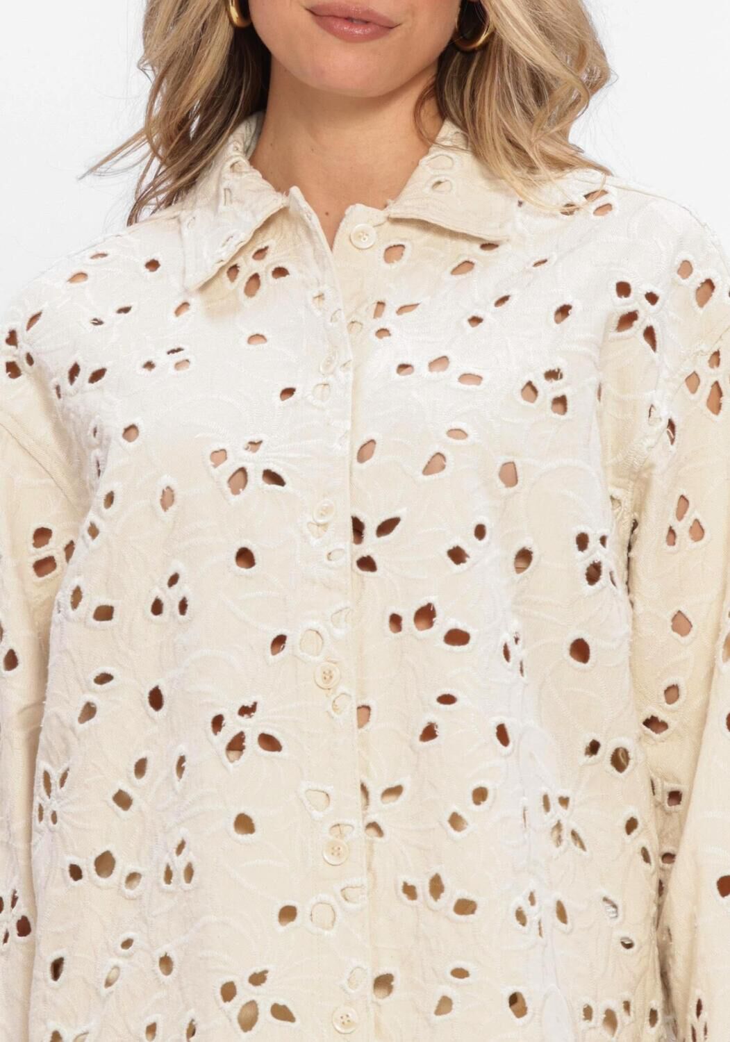 Beige EDITED  ANISHA SHIRT - large