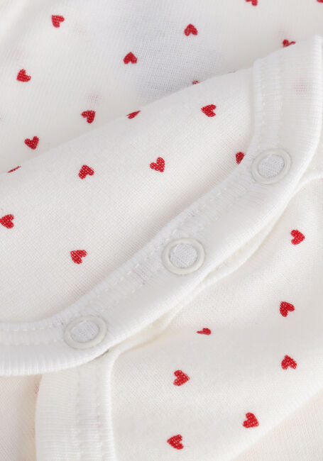 Witte PETIT BATEAU  3 BODIES NAISS ML - large