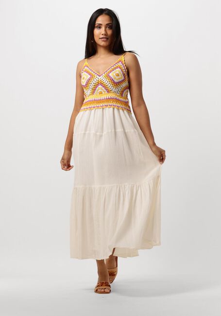 LOUIZON Robe maxi DUNPHY en blanc - large