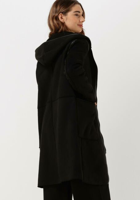GOOSECRAFT Veste en cuir ADELYN COAT en noir - large