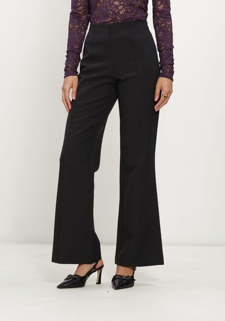 Zwarte Y.A.S. Flared broek YASTRAVY HW PANT S - large
