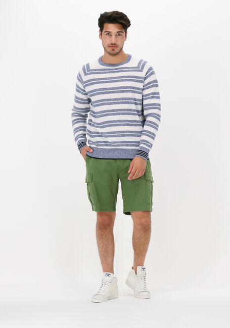 SCOTCH & SODA Pantalon courte FAVE GARMENT-DYED CARGO SHORT en vert - large