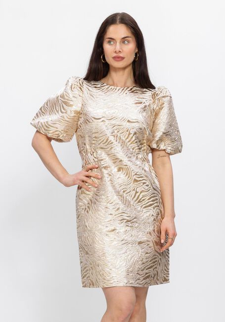 FREEBIRD Mini robe F-WV-JAQUARD-FANTASY-26-1 en or - large