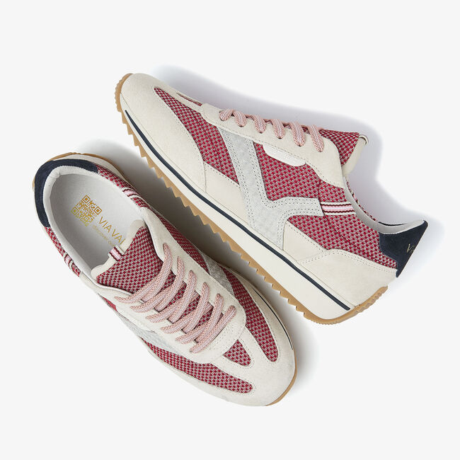 VIA VAI Baskets basses MIKKI RUBY en rouge - large