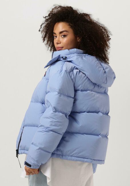 Lichtblauwe TOMMY JEANS Gewatteerde jas TJW ALASKA PUFFER - large