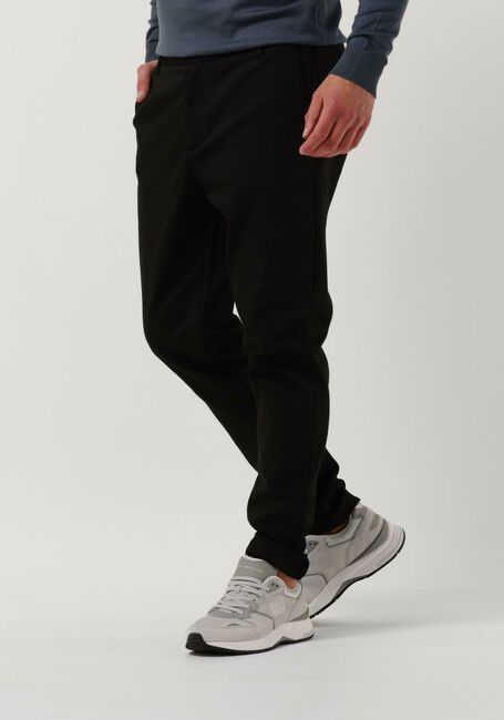 PUREWHITE Pantalon PANTS WITH SINGLE WELT BACK POCKETS AND ELASTIC WAISTBAND en noir - large