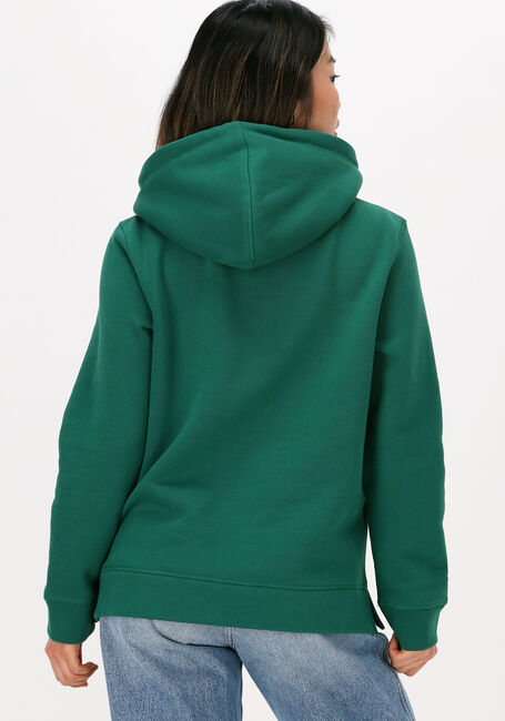 Groene TOMMY HILFIGER Sweater REGULAR HILFIGER HOODIE - large