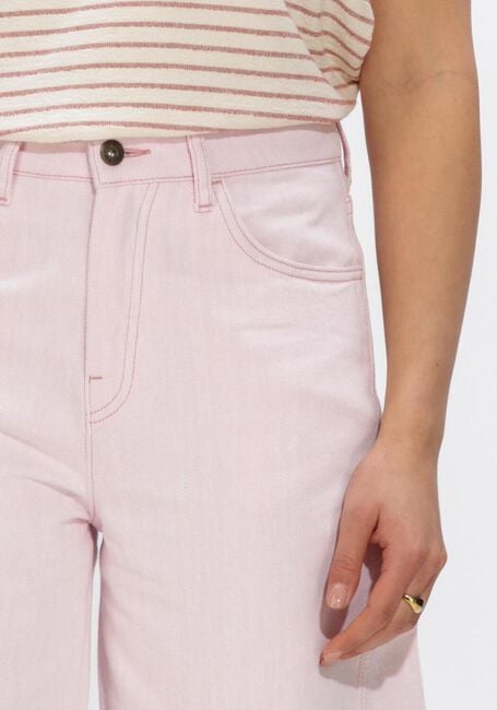 Roze BY-BAR Broeken/jumpsuits BEGUM SLUB JEANS - large
