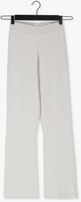 XAVAH Pantalon évasé HEAVY KNIT FLAIRPANT en beige - large