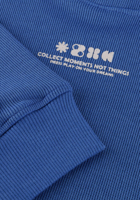 Blauwe DAILY7 Coltrui HOODIE BACKPRINT - large